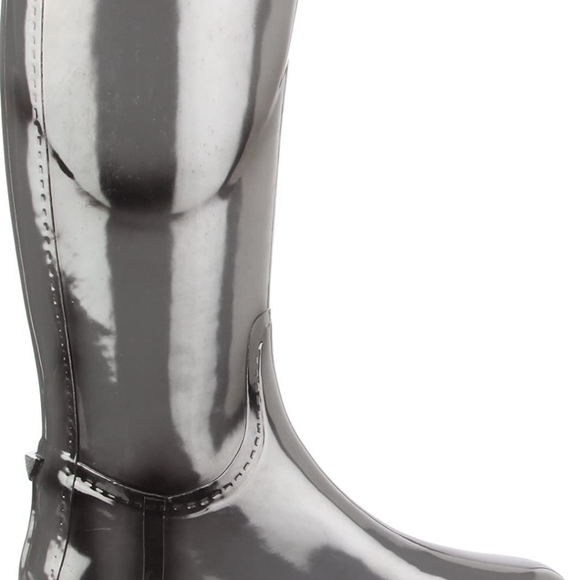 NEW DAV GRAY KNEE HIGH RUBBER RAIN BOOTS SIZE 11 - Picture 14 of 16